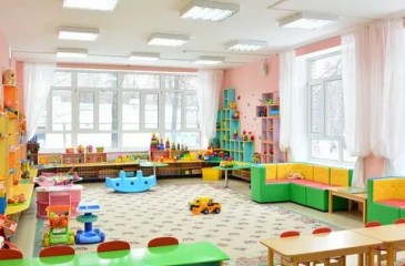 Детский сад на 75 детей.
